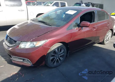 2015 Honda Civic Ex z USA, uszkodzony, nr VIN 19XFB2F86FE057879